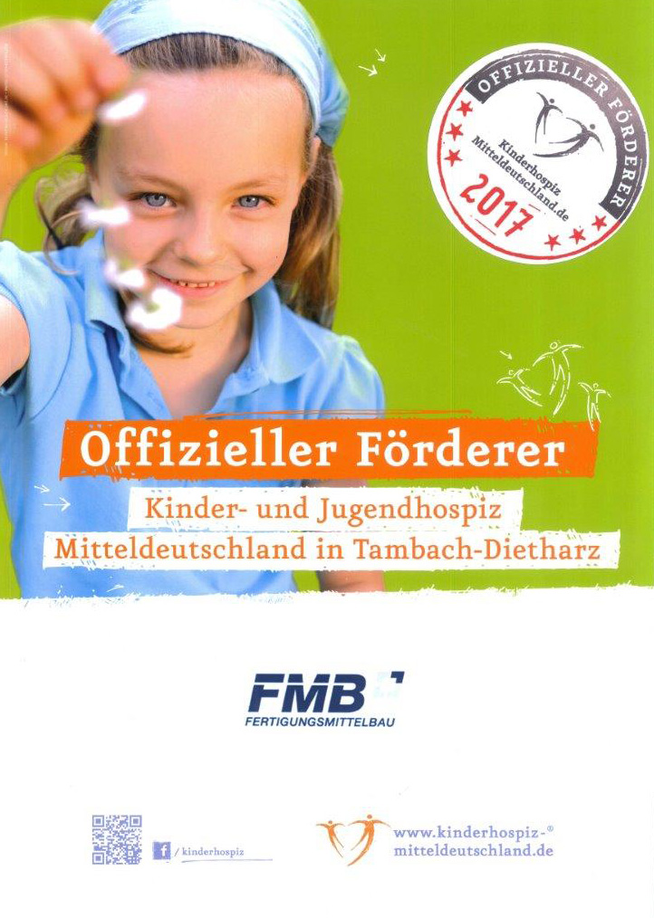 FMB unterstützt Kinderhospitz Mitteldeutschland