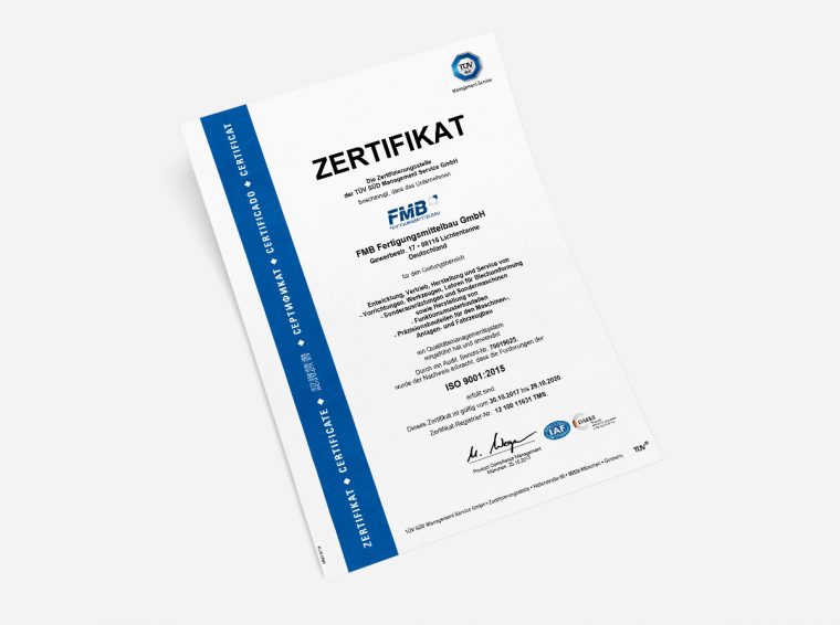 Re-Zertifizierung Qualitätsmanagementsystem