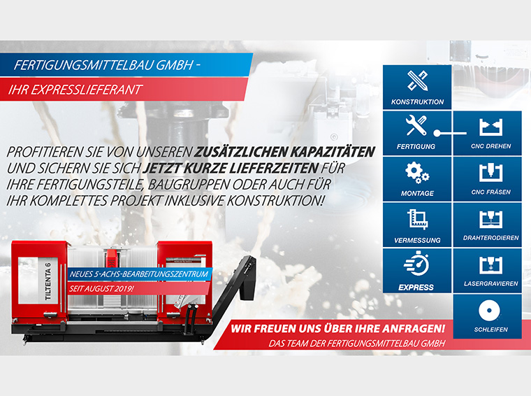 Erweiterte Expresskapazitäten!