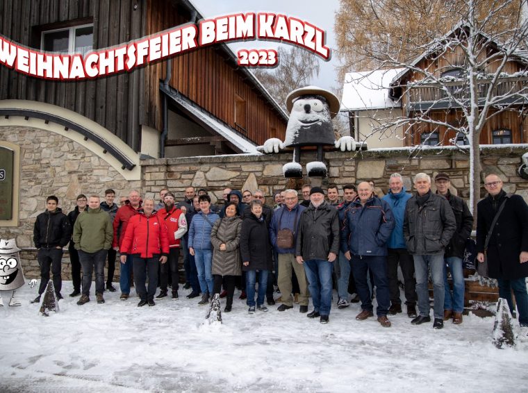 Weihnachtsfeier beim „Karzl“