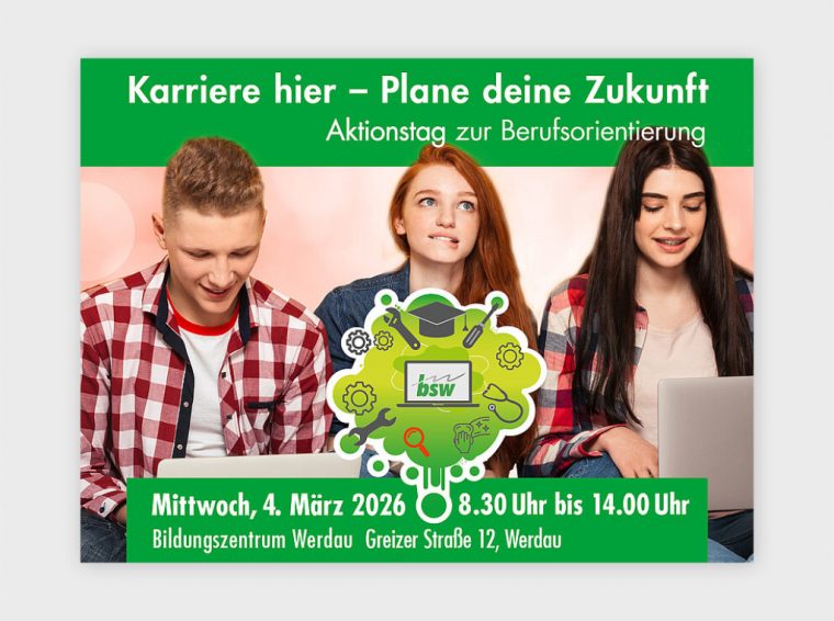 Berufsorientierungsmesse BSW Werdau 2026